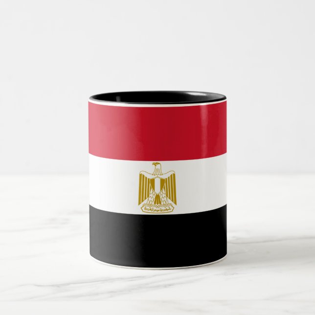 Tasse 2 Couleurs Drapeau égyptien (Centre)