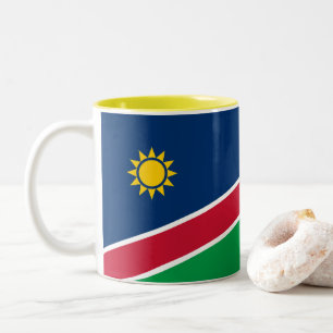 Tasse 2 Couleurs Drapeau Namibie