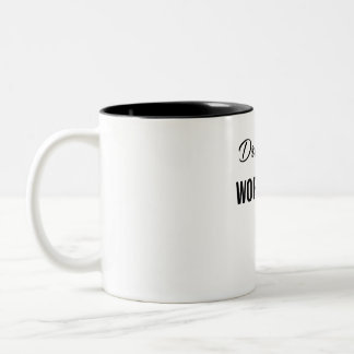 Tasse 2 Couleurs Dreams Big Work Hard