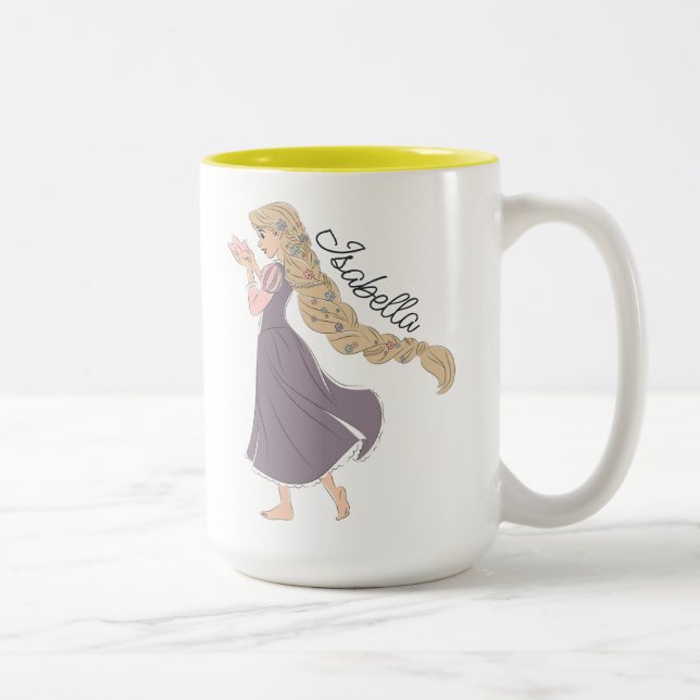 Tasse 2 Couleurs Dreamy Rapunzel en fleurs (Droit)