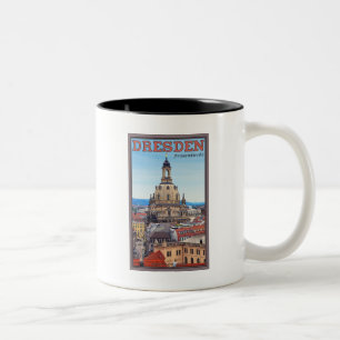 Tasse 2 Couleurs Dresde - Frauenkirche
