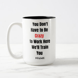 Tasse 2 Couleurs Drôle Dit Moderne Coworker Anniversaire Citation C