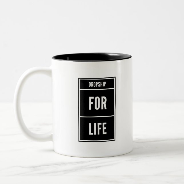 Tasse 2 Couleurs Dropship (Gauche)