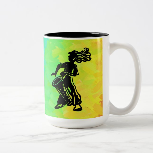 Tasse 2 Couleurs Drum New York Boogie Nights Rainbow (Droit)