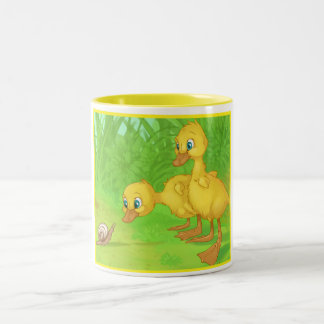 Tasse 2 Couleurs Duckings et l'escargot