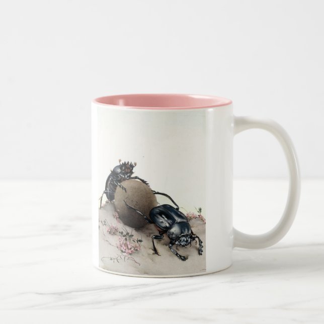 Tasse 2 Couleurs Dung Bettle (Droit)