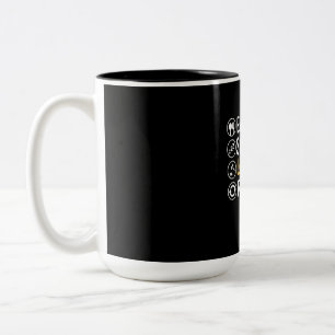 Tasse 2 Couleurs Eat Sleep Law School Répétition