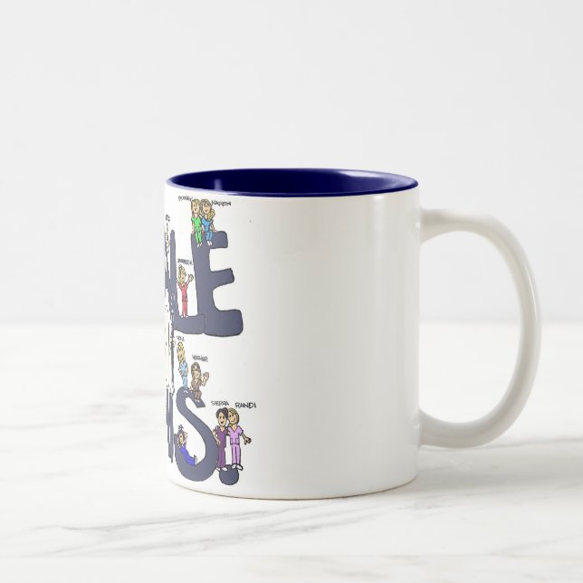 Tasse 2 Couleurs Échelle-Ce-Tasse (Droit)