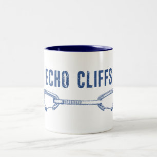 Tasse 2 Couleurs Echo Cliffs California Rock Escalade Quickdraw