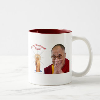 Tasse 2 Couleurs Éclaircissement maintenant ! - Dalai Lama