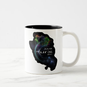 Tasse 2 Couleurs Éclipse solaire 2017