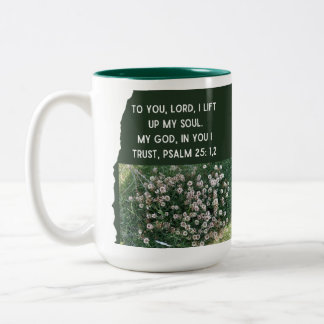 Tasse 2 Couleurs Écriture Florale