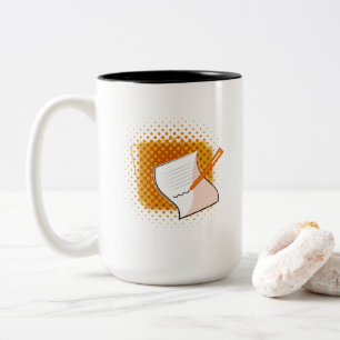 Tasse 2 Couleurs Écriture Lover