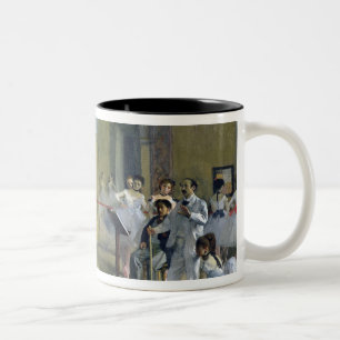 Tasse 2 Couleurs Edgar Degas   le foyer de danse