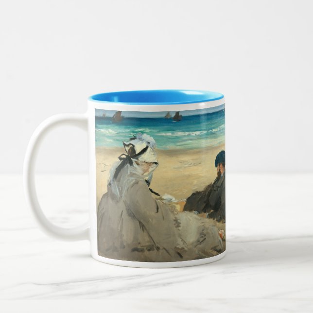 Tasse 2 Couleurs Edouard Manet - Sur la plage (Gauche)