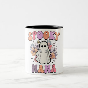 Tasse 2 Couleurs Éffrayant Mama