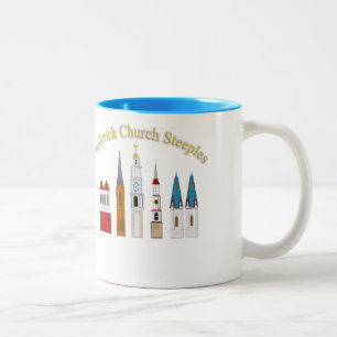 Tasse 2 Couleurs Église Steeples de Frederick