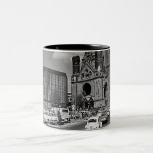 Tasse 2 Couleurs Église vintage du Souvenir de Berlin-Kaiser-Wilhel