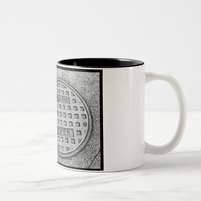 Tasse 2 Couleurs égout de Chicago (Droit)