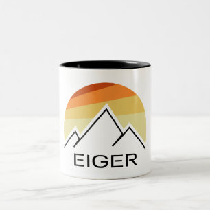 Tasse 2 Couleurs Eiger Suisse Retro