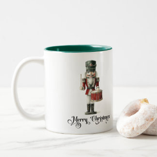 Tasse 2 Couleurs Elegant Watercolor Nutcracker Christmas