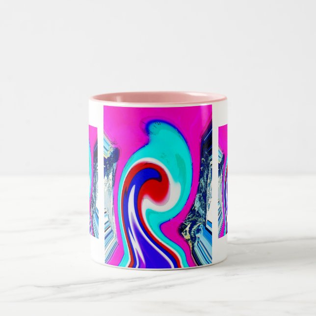 Tasse 2 Couleurs Éléments de la Terre sauvage (Centre)