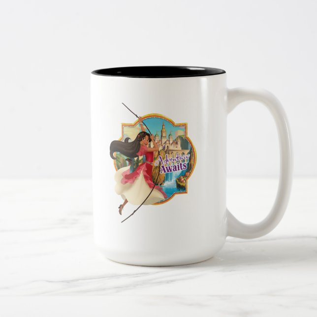 Tasse 2 Couleurs Elena | Attente aventure (Droit)