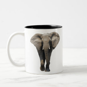 Tasse 2 Couleurs Éléphant