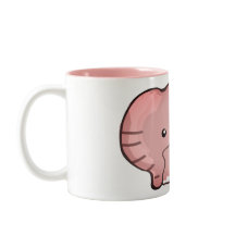 Eléphant rose