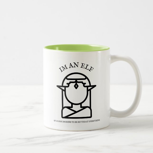 Tasse 2 Couleurs Elf-Born (Droit)