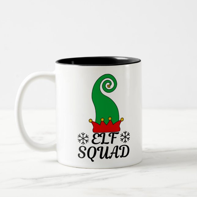 Tasse 2 Couleurs Elf Squad (Gauche)