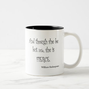 Tasse 2 Couleurs Elle soit mais peu elle est citation féroce de