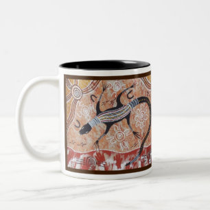 Tasse 2 Couleurs Eloi Jerra (Goanna) rêve d'une histoire de rêve