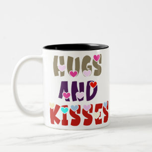 Tasse 2 Couleurs Embrous et baisers