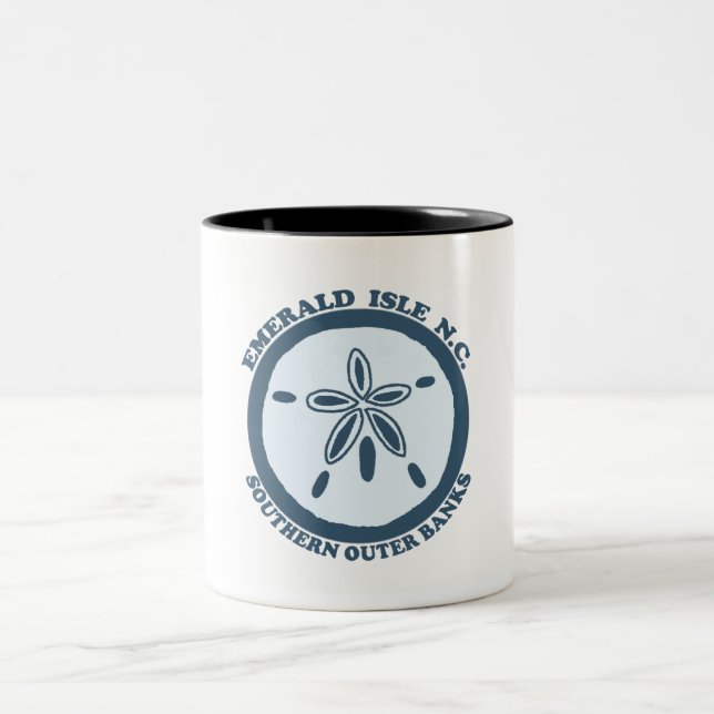 Tasse 2 Couleurs Emerald Isle. (Centre)