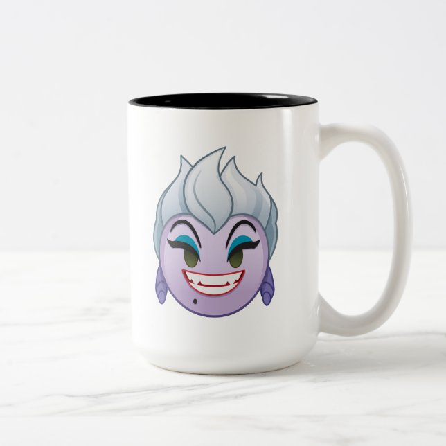 Tasse 2 Couleurs Emoji petite sirène | Ursula (Droit)