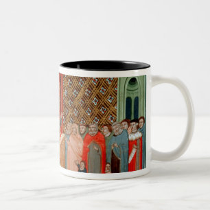 Tasse 2 Couleurs Empereur Justinian et sa cour