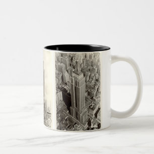 Tasse 2 Couleurs Empire State Building Souvenir Musique