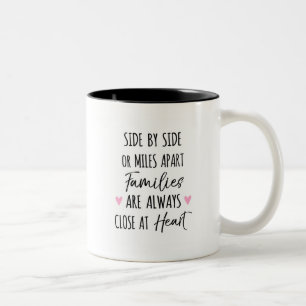Tasse 2 Couleurs En face ou à distance Les familles sont proches du