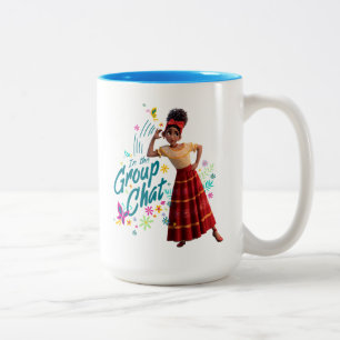 Tasse 2 Couleurs Encanto   Dolores - Dans Le Conversation De Groupe
