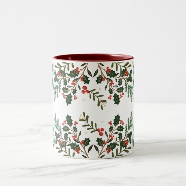Tasse 2 Couleurs Enchanter Classic Élégance Noël (Centre)