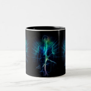 Tasse 2 Couleurs Énergie humaine