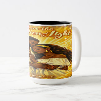 Tasse 2 Couleurs Enfants de la lumière