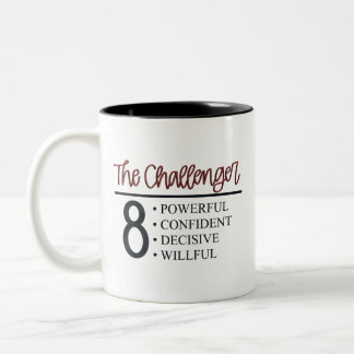 Tasse 2 Couleurs Enneagram Type 8 Musique