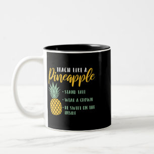 Tasse 2 Couleurs Enseignant Ananas Apprendre Comme Un