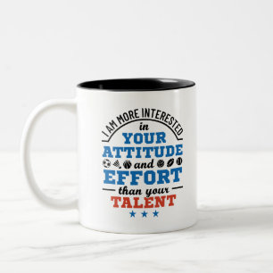 Tasse 2 Couleurs Enseignant en éducation physique Attitude de l'en