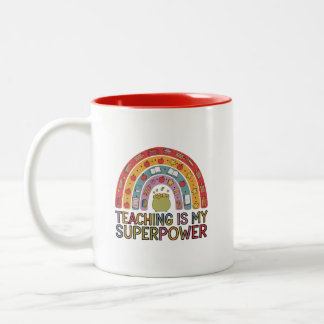 Tasse 2 Couleurs Enseignant & Salle de classe