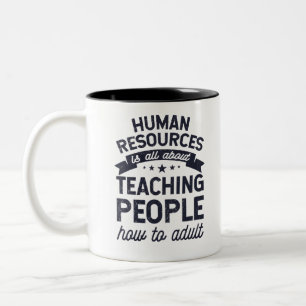 Tasse 2 Couleurs Enseigner Aux Gens Comment Adulte