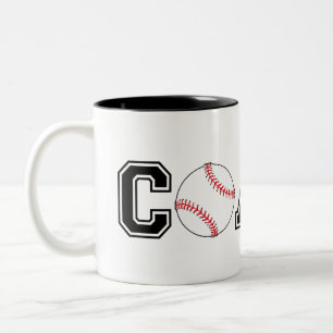 Tasse 2 Couleurs Entraîneur de baseball merci muette cadeau avec o
