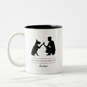 Tasse 2 Couleurs Entraîneur de chiens / Entraînement de chiens
